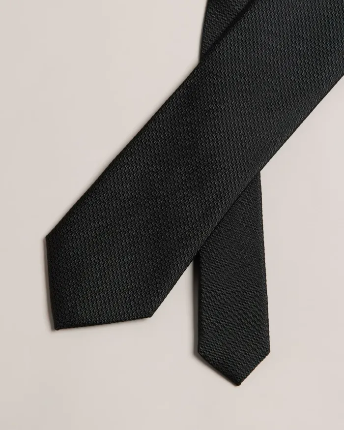 Ted Baker Ties and Bowties Men PHILLO 8211 Textured Tie Black