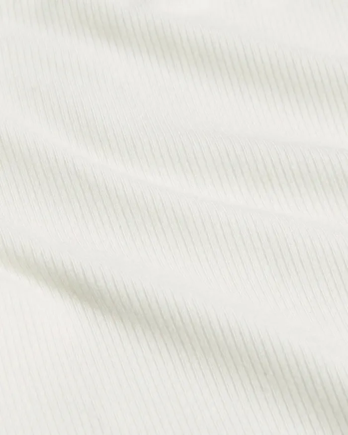 Ted Baker Tops and Blouses Women MARHLOU 8211 Frill Shoulder Ribbed Fitted Top Ivory Ted Baker Tops and Blouses Women MARHLOU 8211 Frill Shoulder Ribbed Fitted Top Ivory