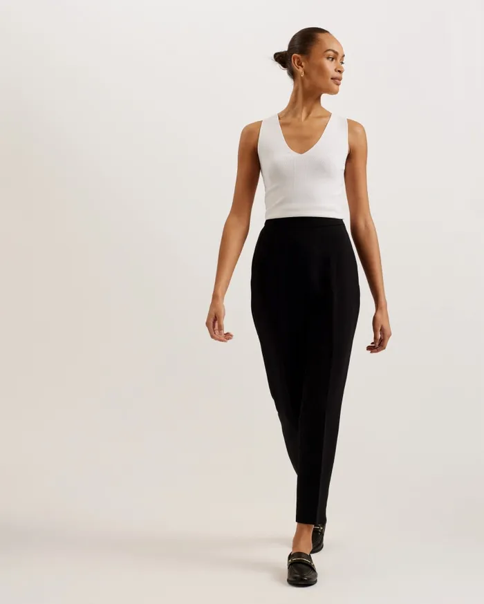 Ted Baker Tops and Blouses Women SARHAA 8211 Engineered Knit Top White Ted Baker Tops and Blouses Women SARHAA 8211 Engineered Knit Top White