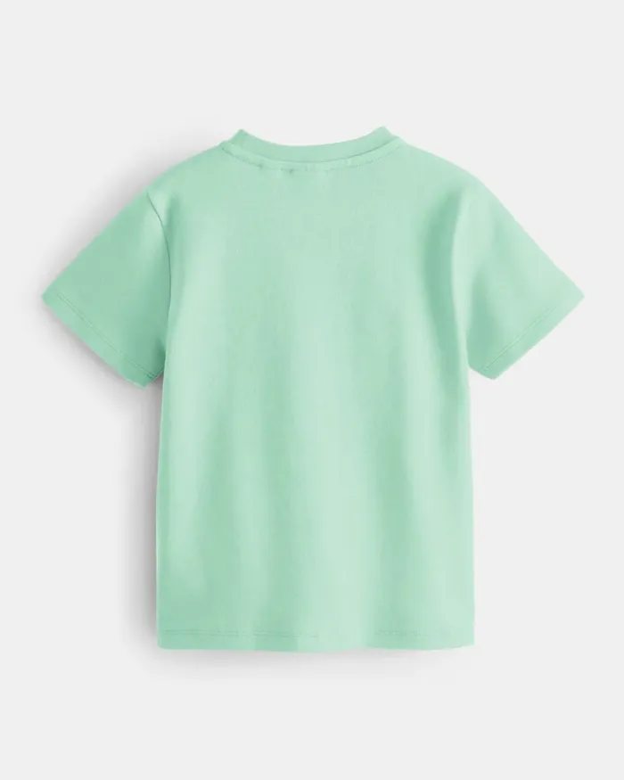 Ted Baker Tops Kids GAVRIL 8211 Textured T Pattern TShirt Green Ted Baker Tops Kids GAVRIL 8211 Textured T Pattern TShirt Green