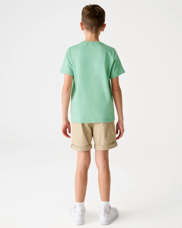 Ted Baker Tops Kids GAVRIL 8211 Textured T Pattern TShirt Green Ted Baker Tops Kids GAVRIL 8211 Textured T Pattern TShirt Green
