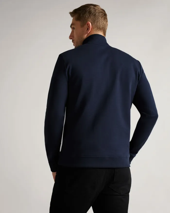 Ted Baker Tops Men ANTRAM 8211 Long Sleeve Half Zip Funnel Neck Navy Ted Baker Tops Men ANTRAM 8211 Long Sleeve Half Zip Funnel Neck Navy