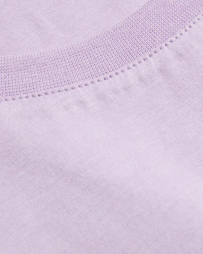 Ted Baker Tops Men TYWINN 8211 Short Sleeve Regular Fit Plain Tshirt Lilac Ted Baker Tops Men TYWINN 8211 Short Sleeve Regular Fit Plain Tshirt Lilac