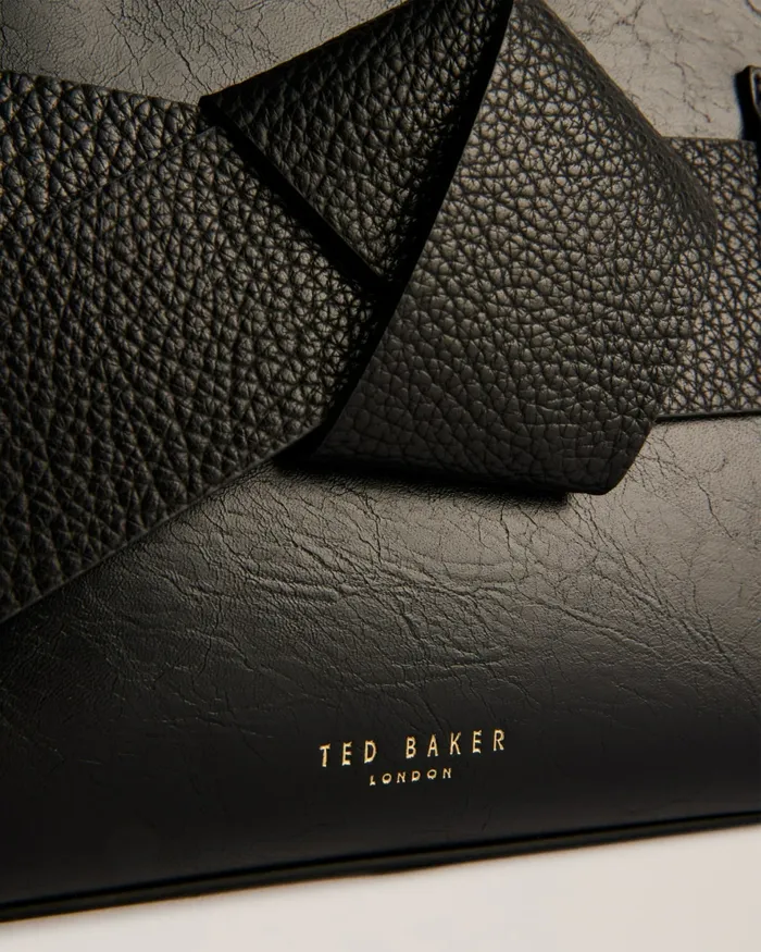 Ted Baker Tote Bags Women JIMISIE 8211 Mini Knot Bow Faux Leather Bag Black Ted Baker Tote Bags Women JIMISIE 8211 Mini Knot Bow Faux Leather Bag Black