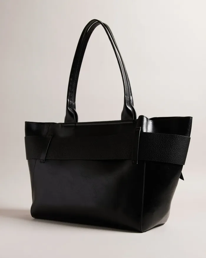 Ted Baker Tote Bags Women JIMMA 8211 PU Large Tote Bag Jetblack Ted Baker Tote Bags Women JIMMA 8211 PU Large Tote Bag Jetblack