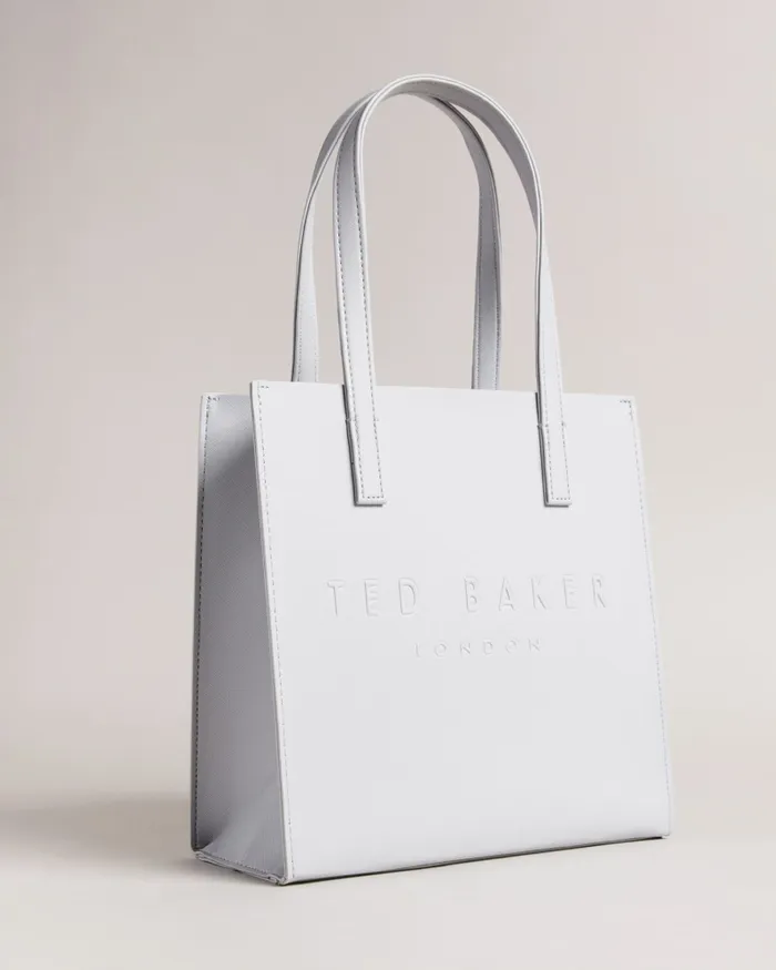 Ted Baker Tote Bags Women SEACON 8211 Small Crosshatch Icon Bag Light Grey Ted Baker Tote Bags Women SEACON 8211 Small Crosshatch Icon Bag Light Grey