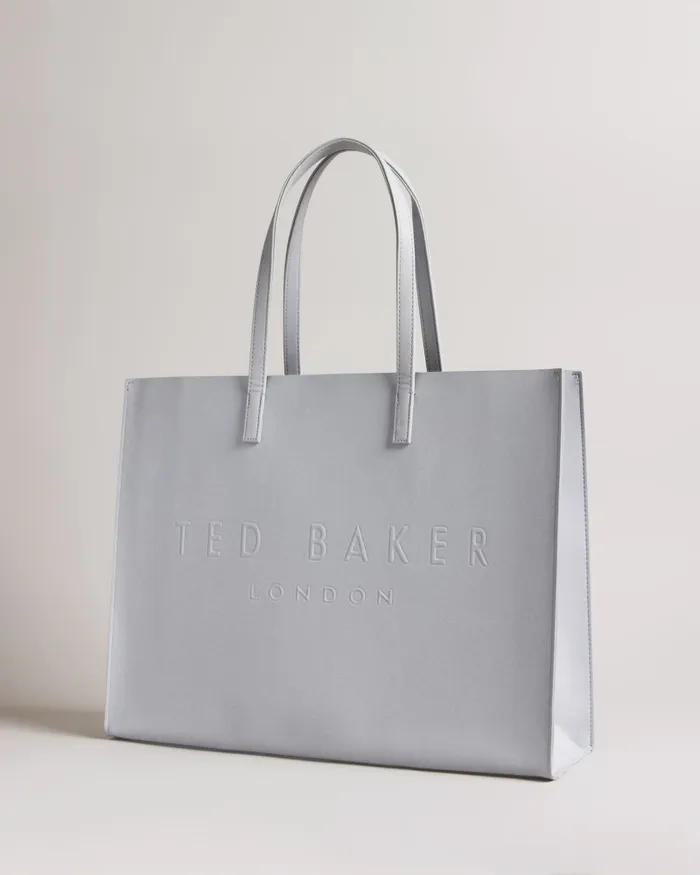 Ted Baker Tote Bags Women SUKICON 8211 Large Icon Bag Light Grey Ted Baker Tote Bags Women SUKICON 8211 Large Icon Bag Light Grey