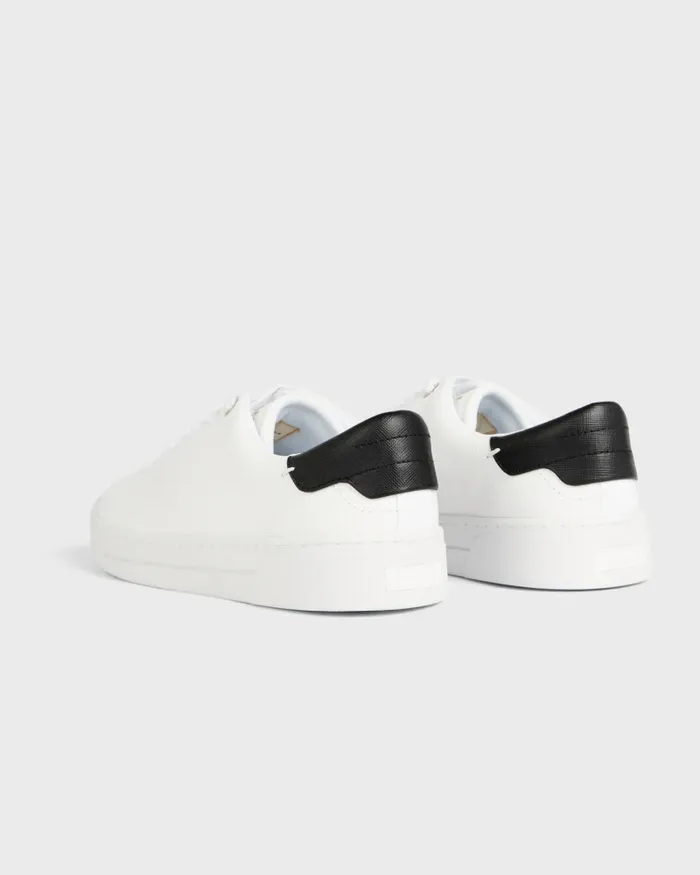 Ted Baker Trainers Women KIMMII 8211 Tumbled Leather Trainers Whiteblack