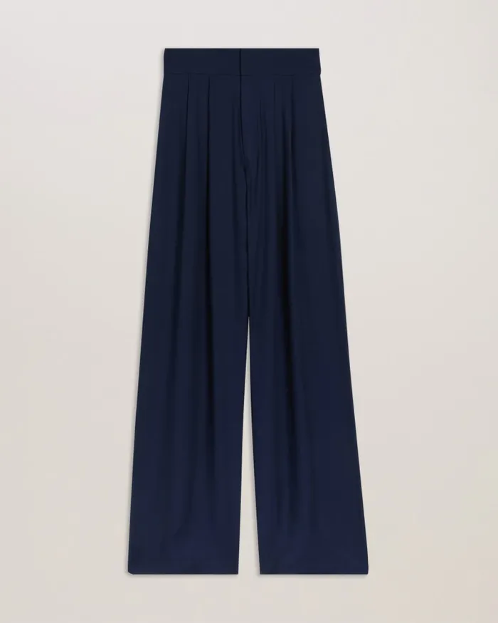 Ted Baker Trousers and Shorts Women KRISSI 8211 Wide Leg Trousers Navy