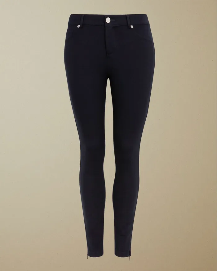 Ted Baker Trousers and Shorts Women STRENTI 8211 Skinny Zip Cuff Ponti Jeggings Dark Blue