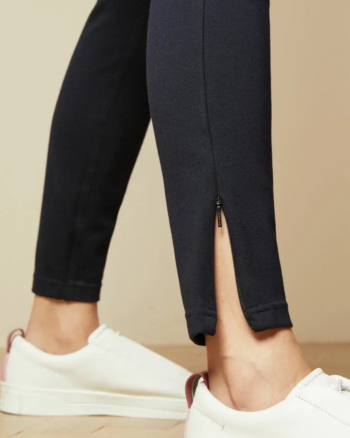 Ted Baker Trousers and Shorts Women STRENTI 8211 Skinny Zip Cuff Ponti Jeggings Dark Blue Ted Baker Trousers and Shorts Women STRENTI 8211 Skinny Zip Cuff Ponti Jeggings Dark Blue