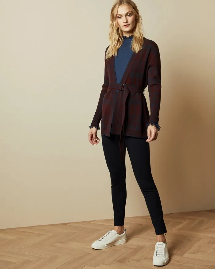 Ted Baker Trousers and Shorts Women STRENTI 8211 Skinny Zip Cuff Ponti Jeggings Dark Blue Ted Baker Trousers and Shorts Women STRENTI 8211 Skinny Zip Cuff Ponti Jeggings Dark Blue