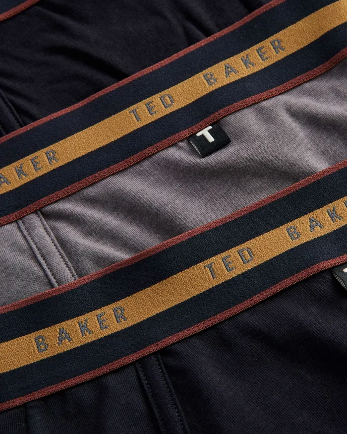 Ted Baker Underwear Men ALBEEY 8211 Three Pack Of Logo Waist Trunks Assorted Ted Baker Underwear Men ALBEEY 8211 Three Pack Of Logo Waist Trunks Assorted