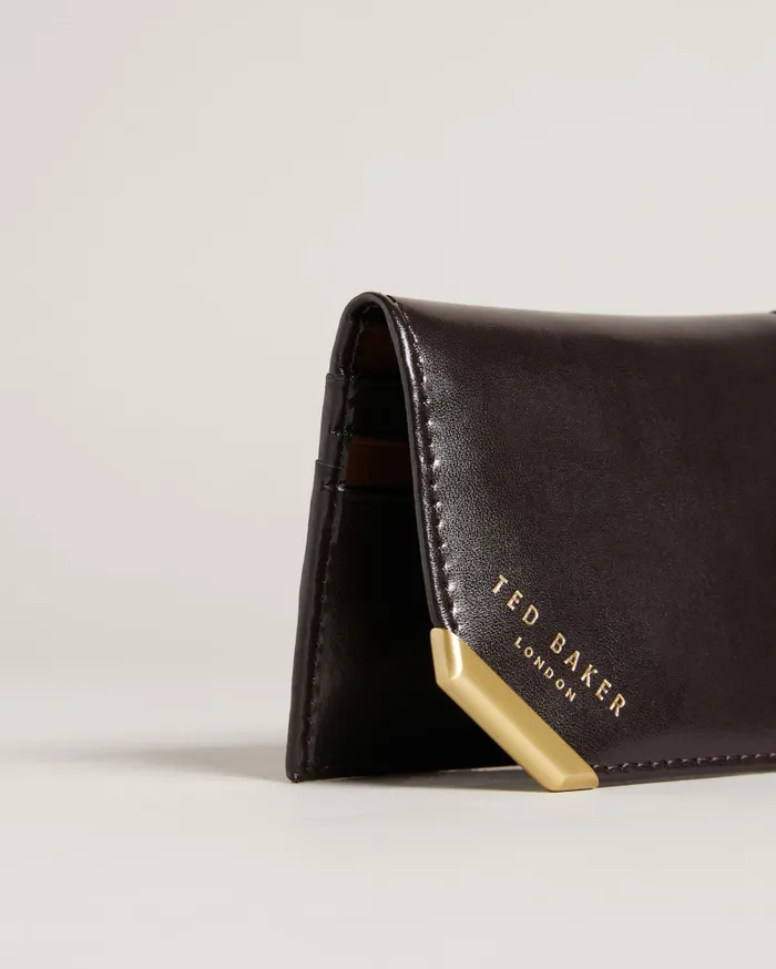 Ted Baker Wallets and Cardholders Men CORAL 8211 Leather Card Wallet Brownchocolate