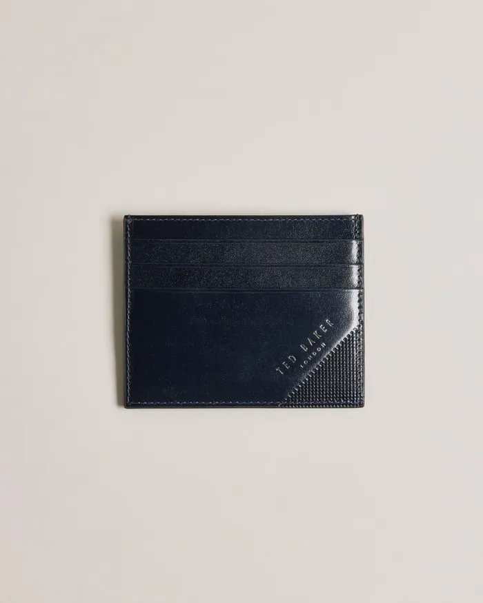 Ted Baker Wallets and Cardholders Men RAFFLES 8211 Embossed Corner Leather Card Holder Navy Ted Baker Wallets and Cardholders Men RAFFLES 8211 Embossed Corner Leather Card Holder Navy
