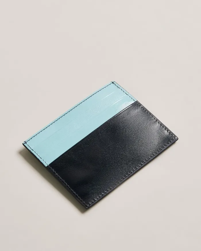 Ted Baker Wallets and Cardholders Men RAFFLES 8211 Embossed Corner Leather Card Holder Navy Ted Baker Wallets and Cardholders Men RAFFLES 8211 Embossed Corner Leather Card Holder Navy