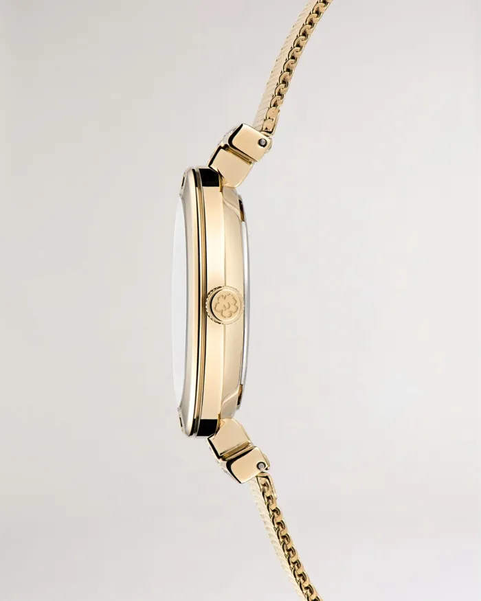 Ted Baker Watches Women DARBEYB 8211 Darbey T Mesh Band Watch Gold Colour Ted Baker Watches Women DARBEYB 8211 Darbey T Mesh Band Watch Gold Colour