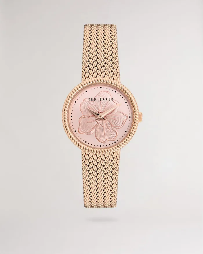 Ted Baker Watches Women EMILYE 8211 Emily Flower Bracelet Watch Rose Gold Colour Ted Baker Watches Women EMILYE 8211 Emily Flower Bracelet Watch Rose Gold Colour