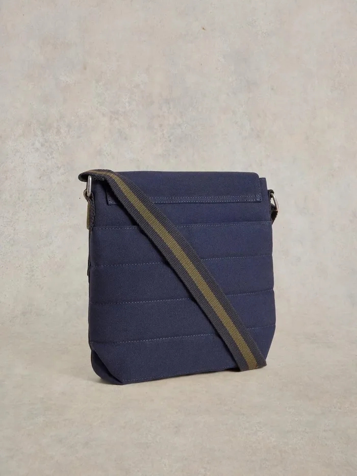 Teddy Canvas Crossbody Bag Navy Multi Men White Stuff Bags Teddy Canvas Crossbody Bag Navy Multi Men White Stuff Bags