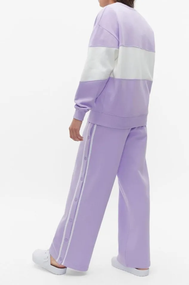 Teen Colourblock Sweat Amethyst Seed Heritage TShirts and Tops