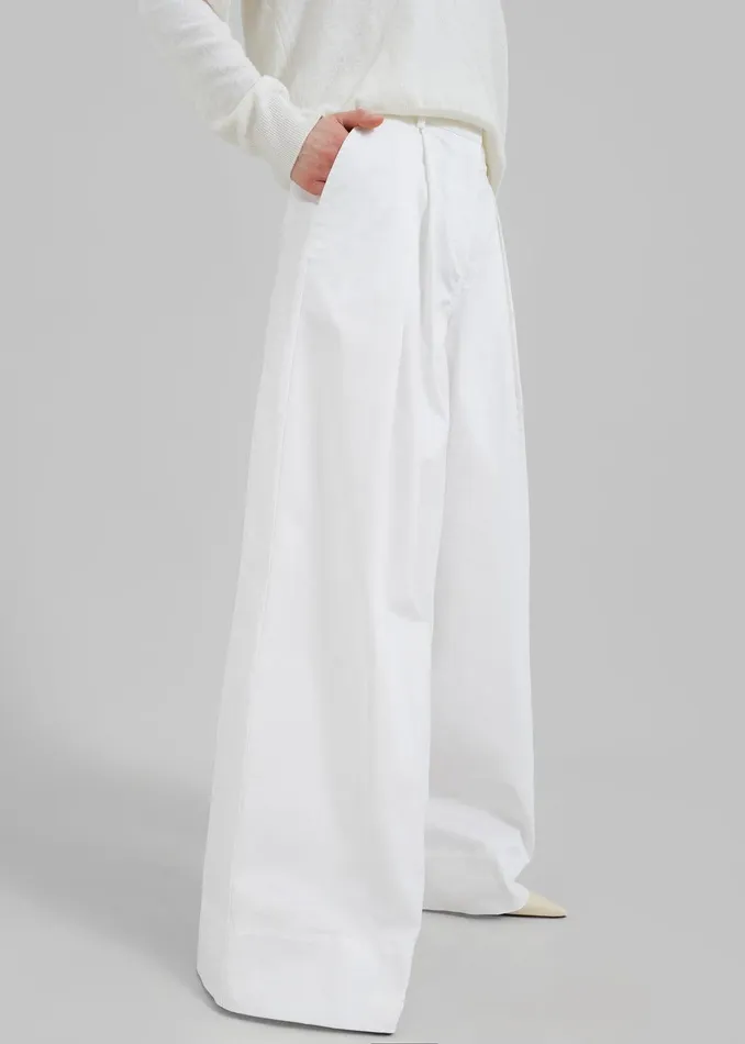 The Garment Avelino Pants 8211 Cream Women The Frankie Shop Clothing