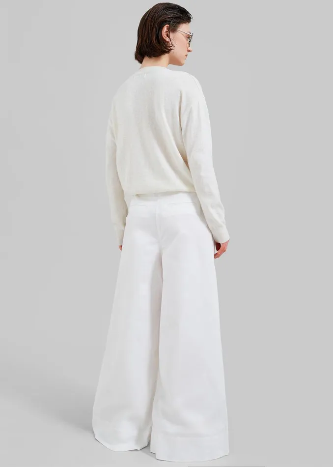 The Garment Avelino Pants 8211 Cream Women The Frankie Shop Clothing