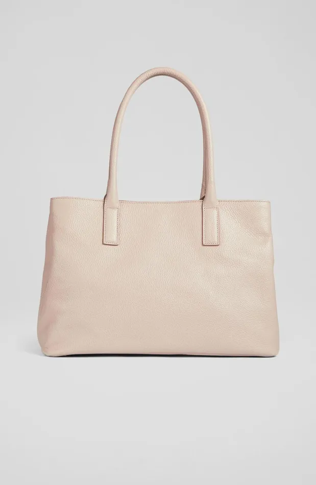 Tote Bags Women LKBennett Lillian Taupe Grainy Leather Tote Bag Tote Bags Women LKBennett Lillian Taupe Grainy Leather Tote Bag
