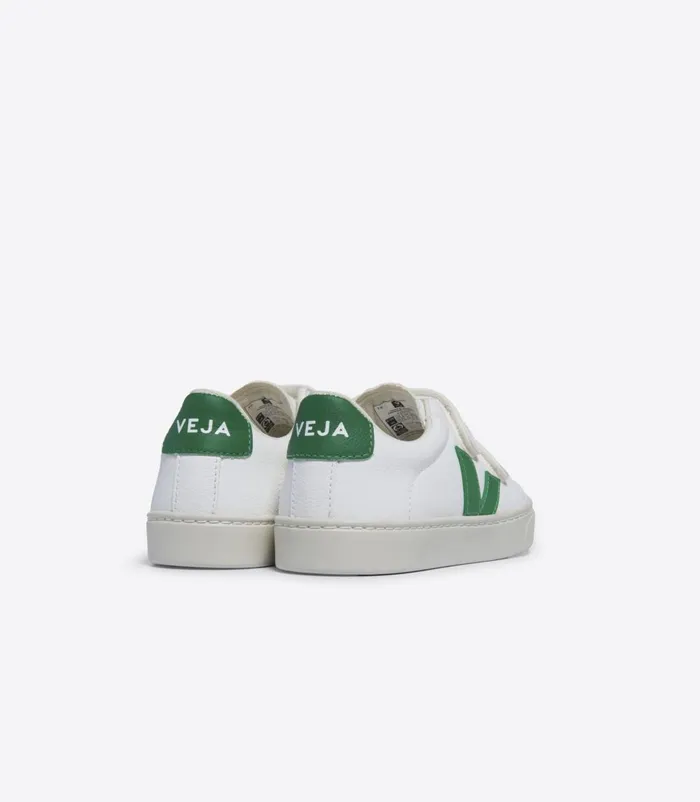 VEJA Esplar ESPLAR CHROMEFREE LEATHER WHITE EMERAUDE 8211 Kids
