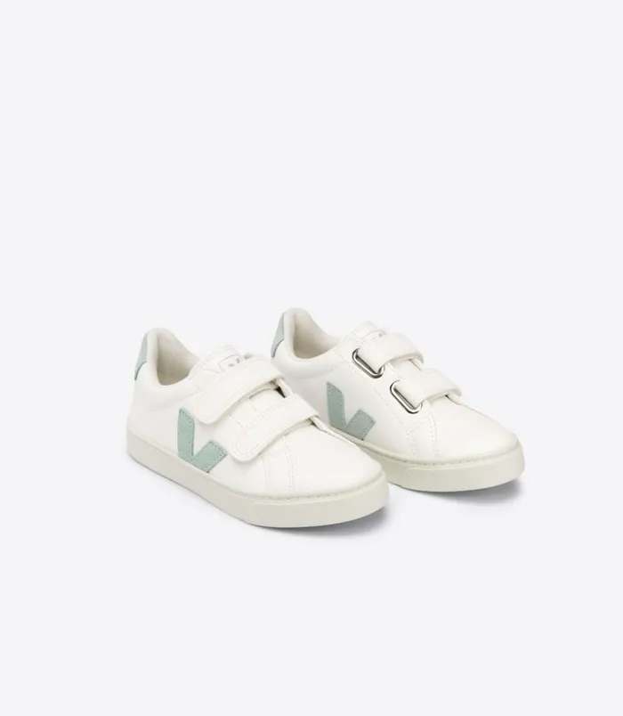 VEJA Esplar ESPLAR CHROMEFREE LEATHER WHITE MATCHA 8211 Kids