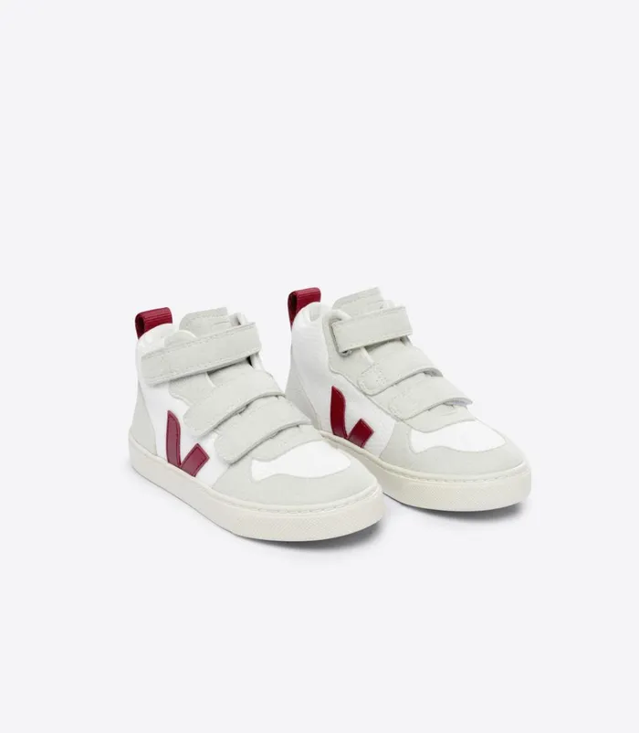 VEJA V10 Mid V10 MID BMESH WHITE MARSALA 8211 Kids