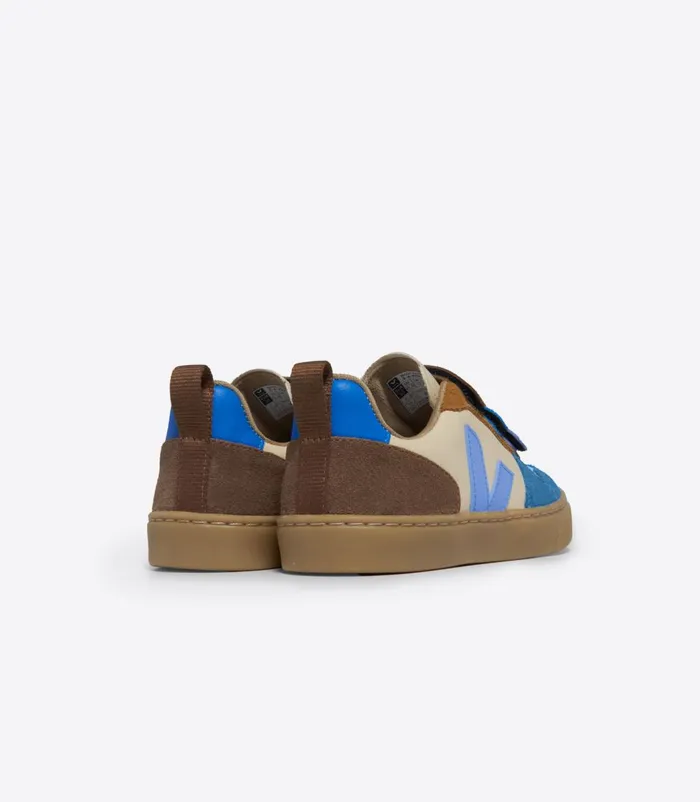 VEJA V10 V10 CHROMEFREE LEATHER CREMA MULTICO AQUA 8211 Kids