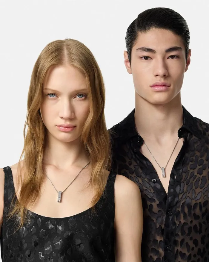 Versace Necklace Silver MenWomen Versace Necklaces