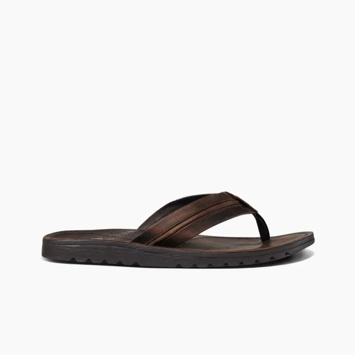 Voyage Lux Dark Brown Men Reef Sandals