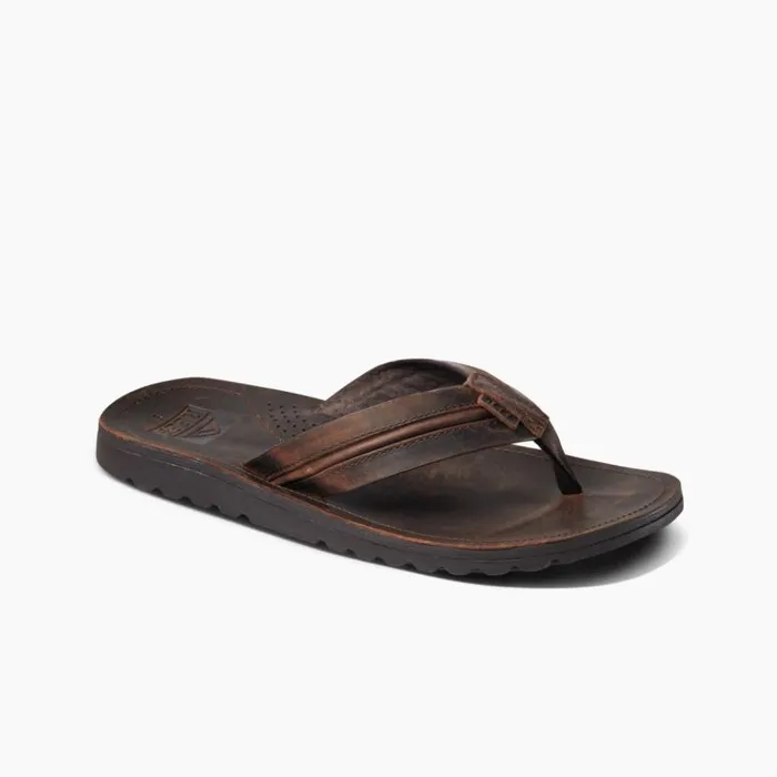 Voyage Lux Dark Brown Men Reef Sandals
