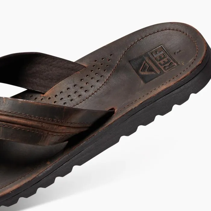 Voyage Lux Dark Brown Men Reef Sandals