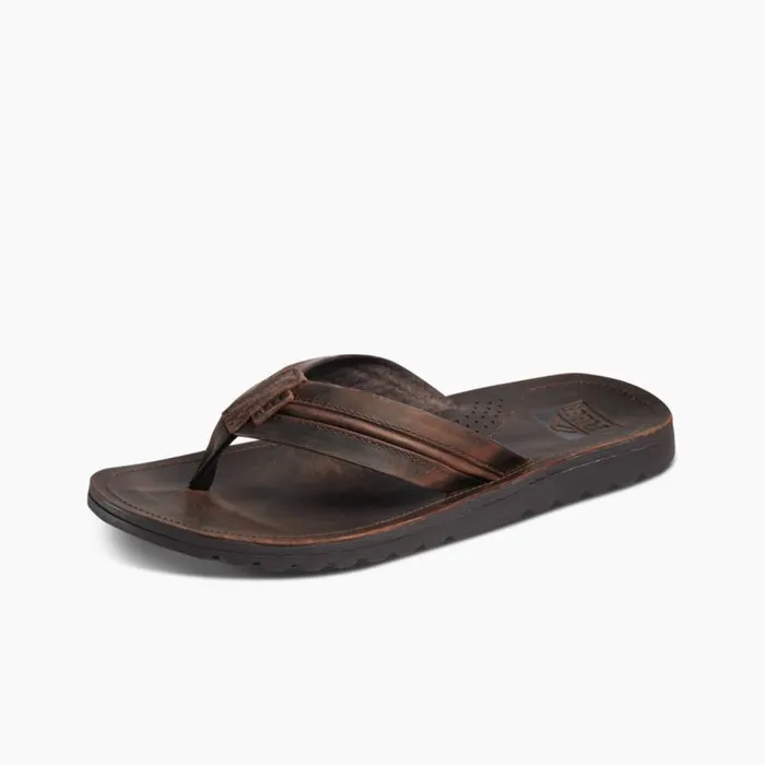 Voyage Lux Dark Brown Men Reef Sandals