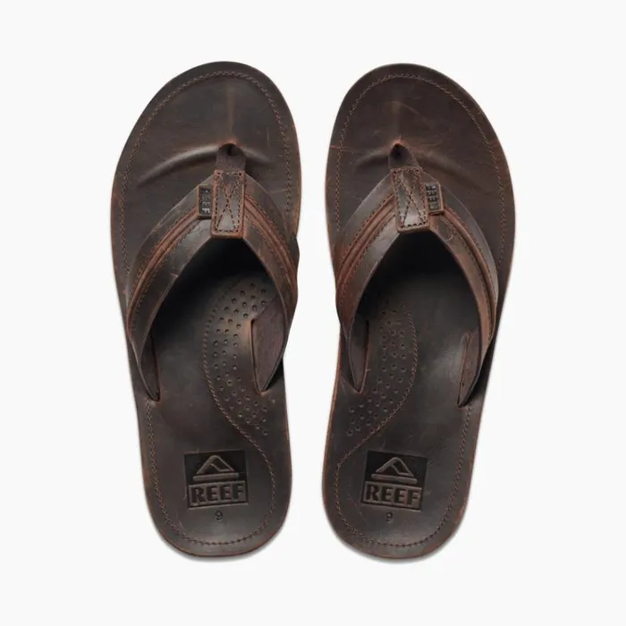 Voyage Lux Dark Brown Men Reef Sandals