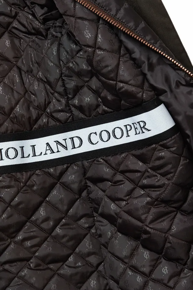 Wax Longline Field Coat Dark Olive Womens Coats and Jackets Holland Cooper Wax Longline Field Coat Dark Olive Womens Coats and Jackets Holland Cooper