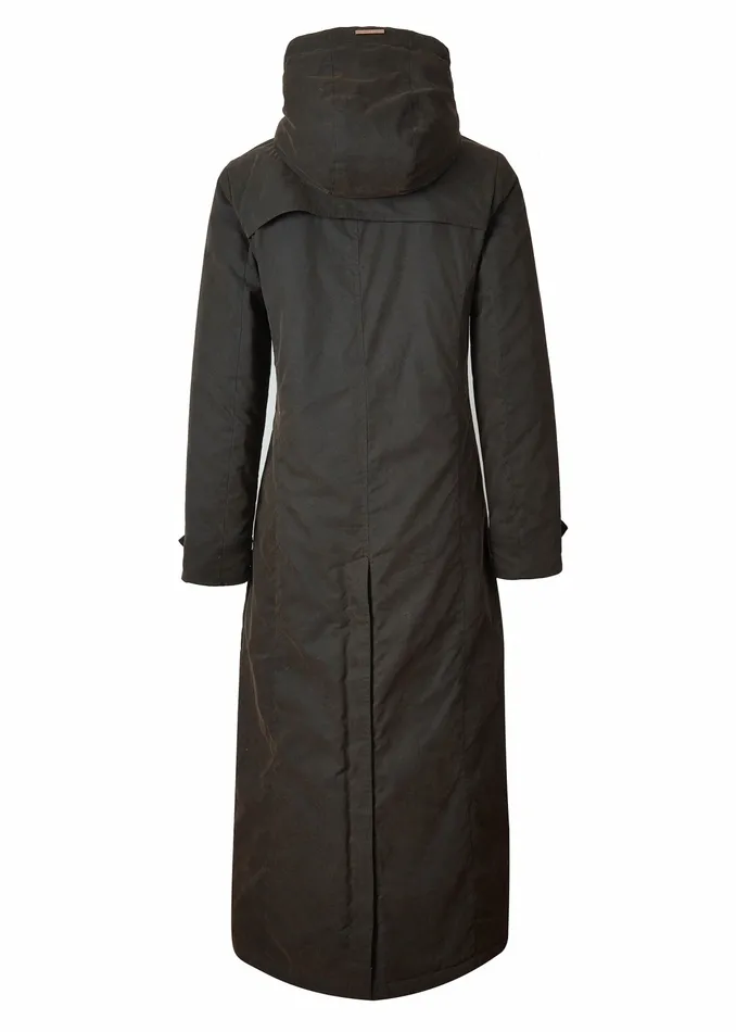 Wax Longline Field Coat Dark Olive Womens Coats and Jackets Holland Cooper Wax Longline Field Coat Dark Olive Womens Coats and Jackets Holland Cooper