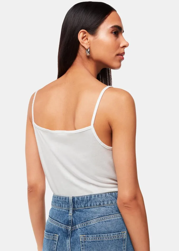 White Ultimate Cami Top Women Whistles Tops