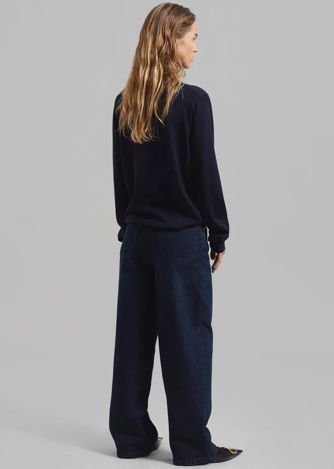 William Denim Pants 8211 Dark Wash Women The Frankie Shop Clothing