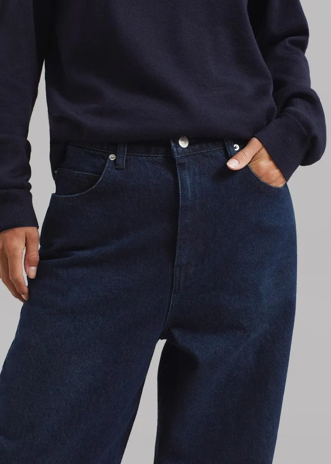 William Denim Pants 8211 Dark Wash Women The Frankie Shop Clothing