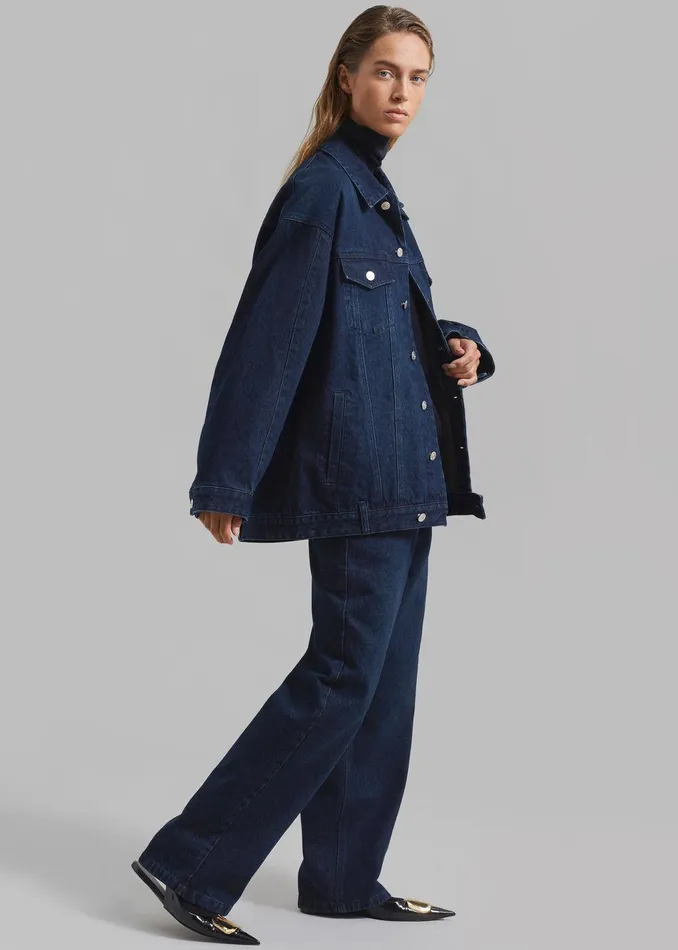William Denim Pants 8211 Dark Wash Women The Frankie Shop Clothing