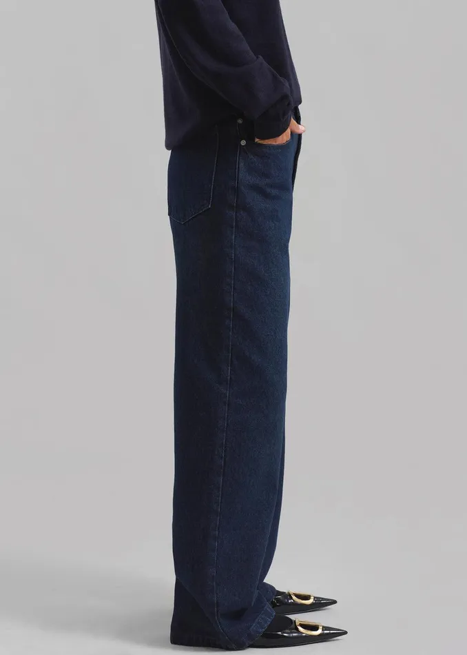 William Denim Pants 8211 Dark Wash Women The Frankie Shop Clothing