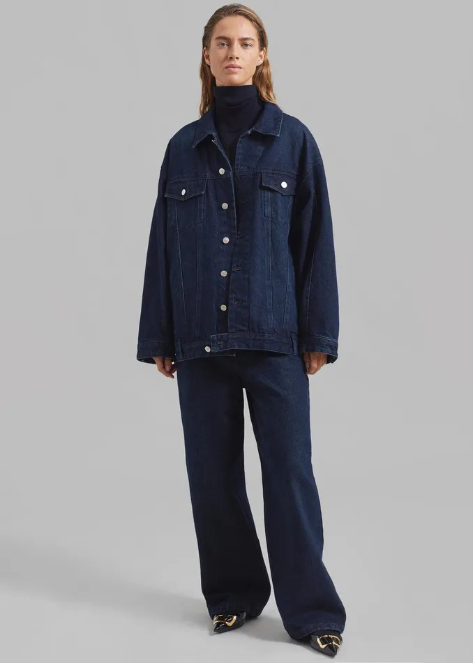 William Denim Pants 8211 Dark Wash Women The Frankie Shop Clothing