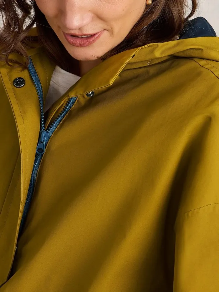 Winnie Waterproof Coat Dark Chartreuse Women White Stuff Coats and Jackets Winnie Waterproof Coat Dark Chartreuse Women White Stuff Coats and Jackets