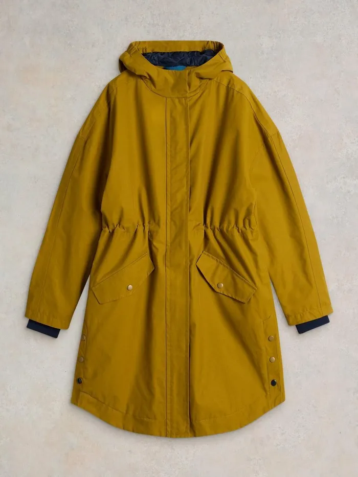 Winnie Waterproof Coat Dark Chartreuse Women White Stuff Coats and Jackets Winnie Waterproof Coat Dark Chartreuse Women White Stuff Coats and Jackets