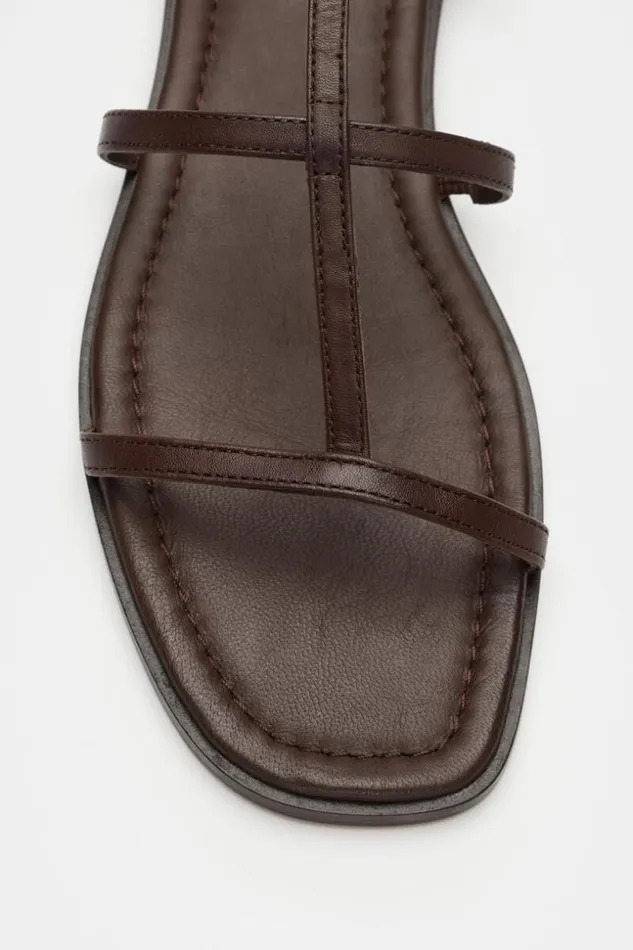 Woman Bridget Sandal Affogato Seed Heritage Flats