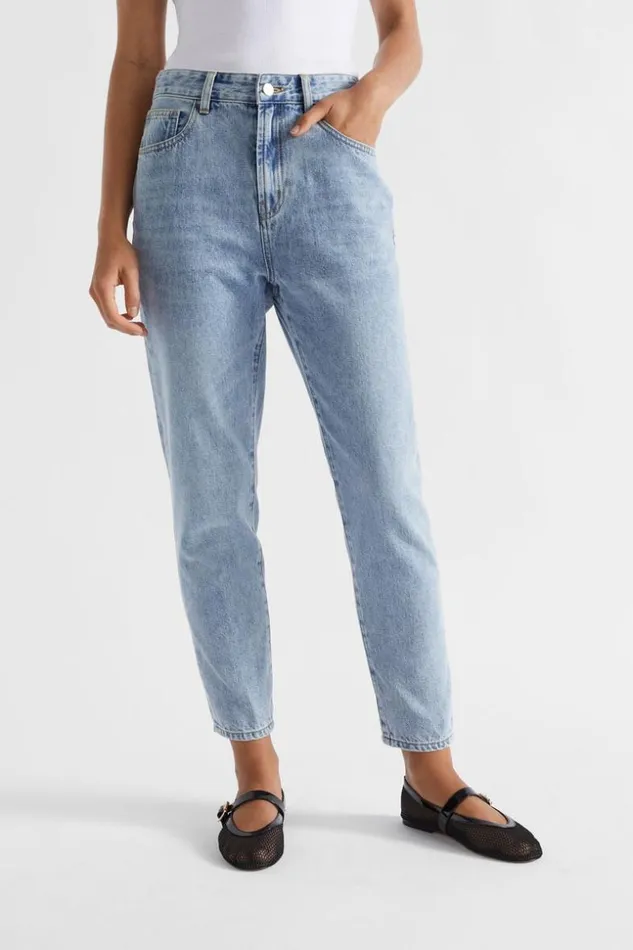 Woman Core Cotton Slim Leg Jean Vintage Wash Seed Heritage Pants