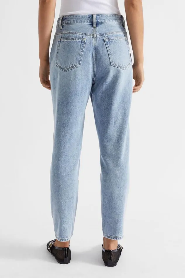 Woman Core Cotton Slim Leg Jean Vintage Wash Seed Heritage Pants